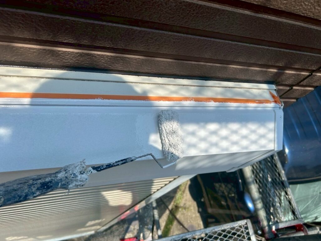 シャッターＢＯＸ仕上げ１回目